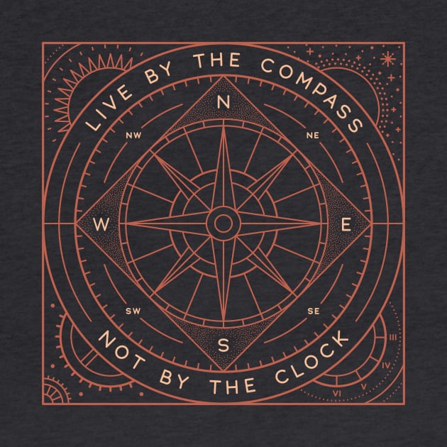 Live By The Compass by Thepapercrane